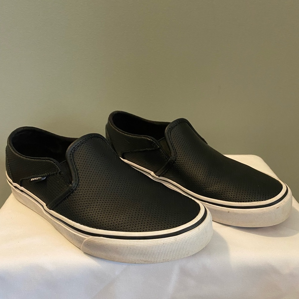 Leather Vans
